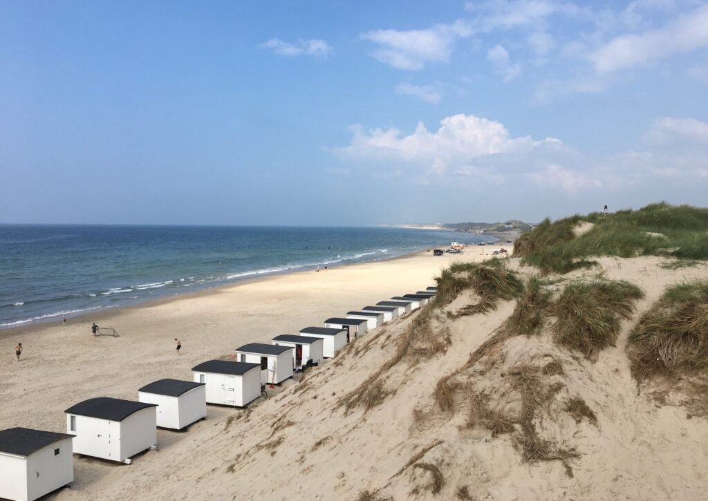 Løkken white beach houses