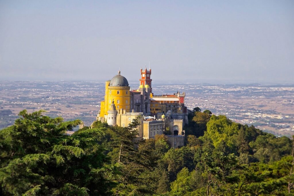 The Pena Palace is one of the top attractions in Sintra