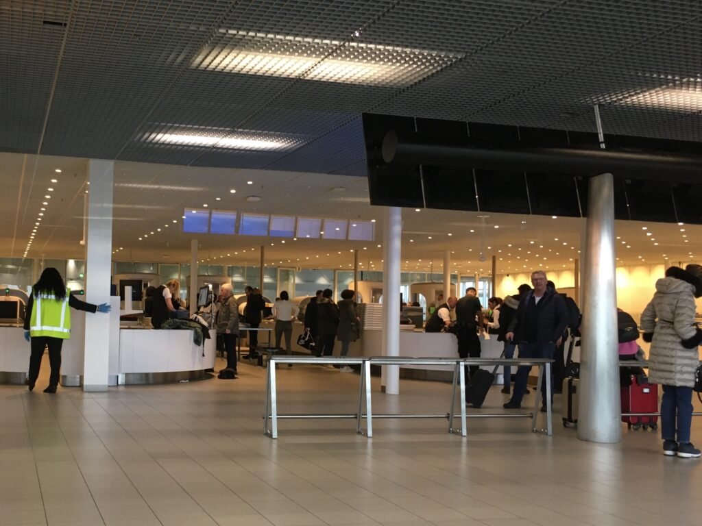 Amsterdam Airport security area