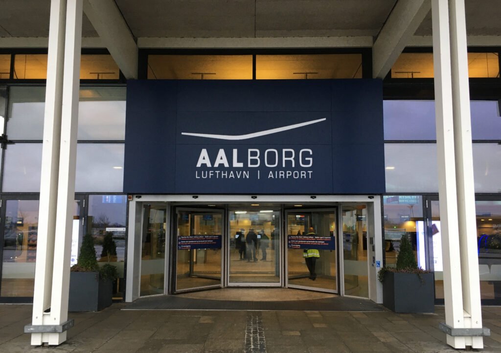 Aalborg Airport entrance