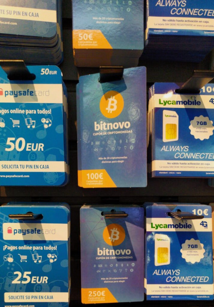 Bitnovo coupons Spain