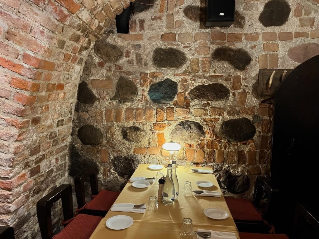 Lokys Restaurant in Vilnius