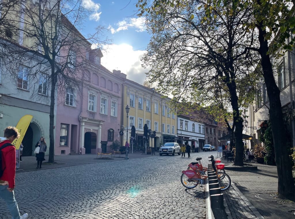 Senamiestis is the most touristic area of Vilnius
